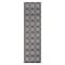 World Rug Gallery Transitional Geometric Textured Flat Weave Indoor/Outdoor Area Rug 2' x 7' Black 119BLACK2X7 - alternate 5